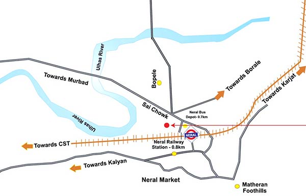 Location of Deccan Residency